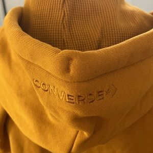 Converse Utility Fleece Hoodie in Dark Yellow (NWT)